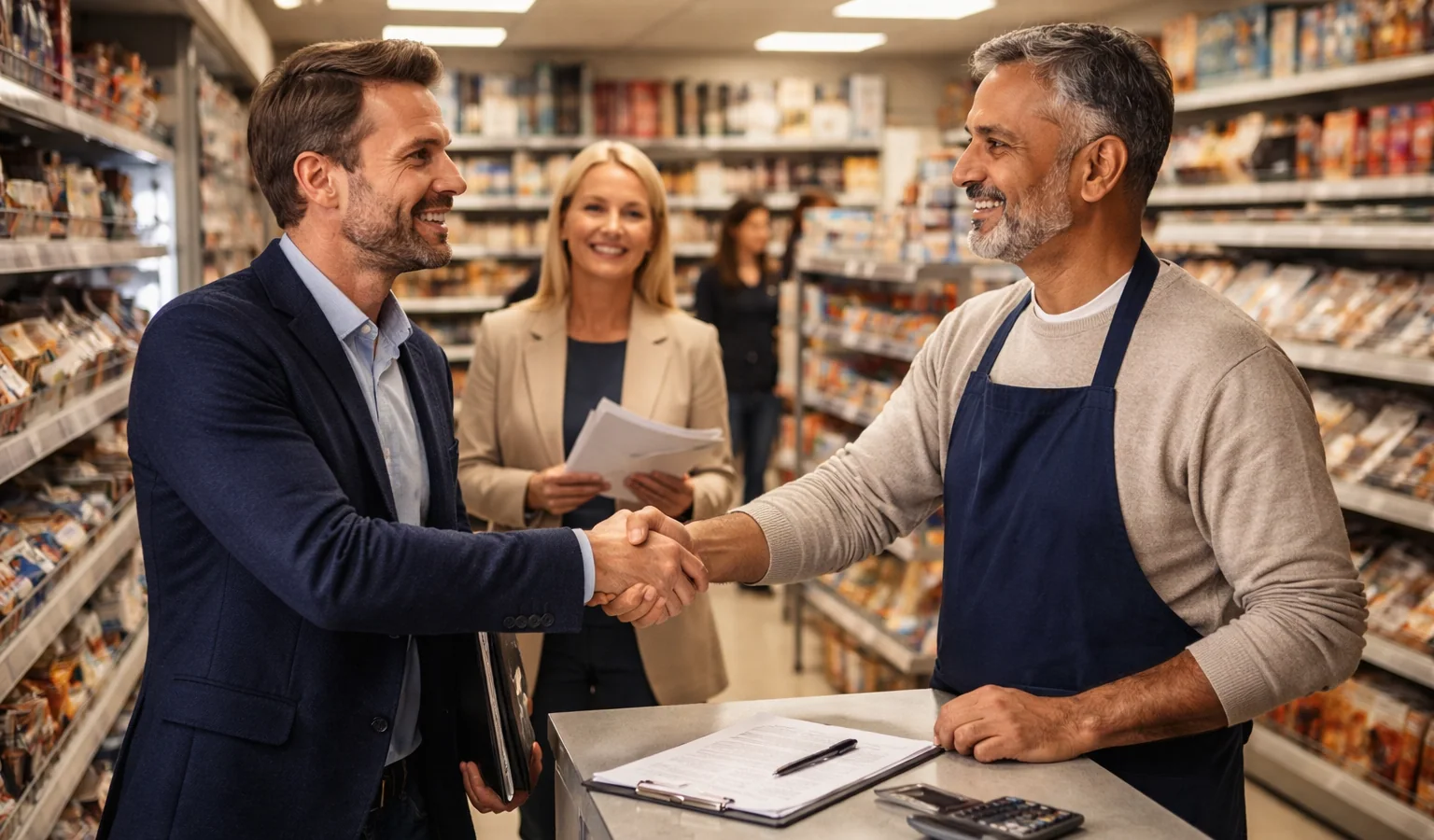 UK business marketplace scene for guide: How to Buy a Convenience Store or Newsagent in the UK