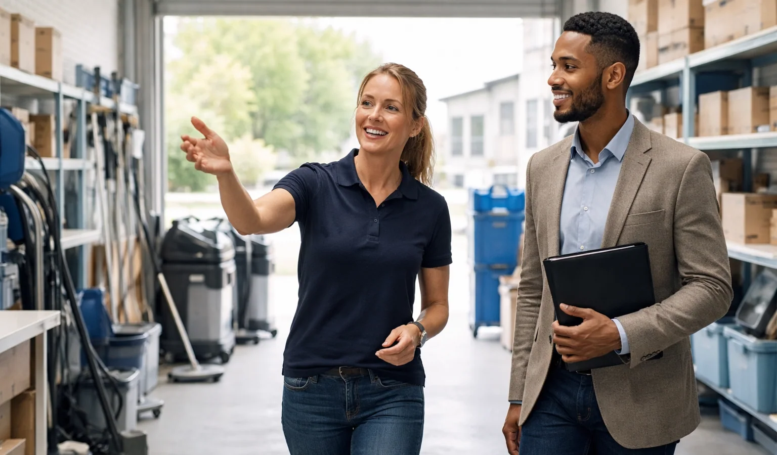 UK business marketplace scene for guide: How to Sell a Cleaning Business in the UK