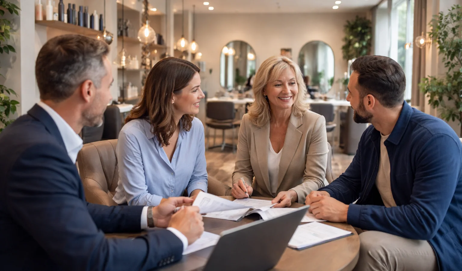 UK business marketplace scene for guide: How to Sell a Hair or Beauty Salon in the UK