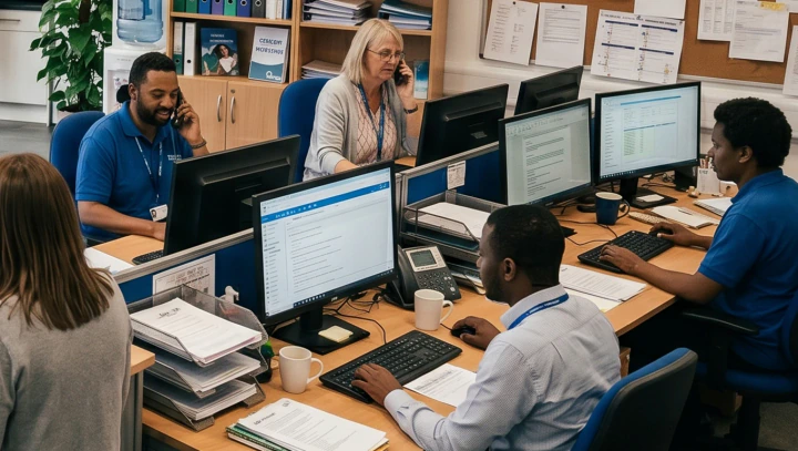 Professional support setting representing a supported living provider